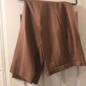 Brown Ladies Wool Pants